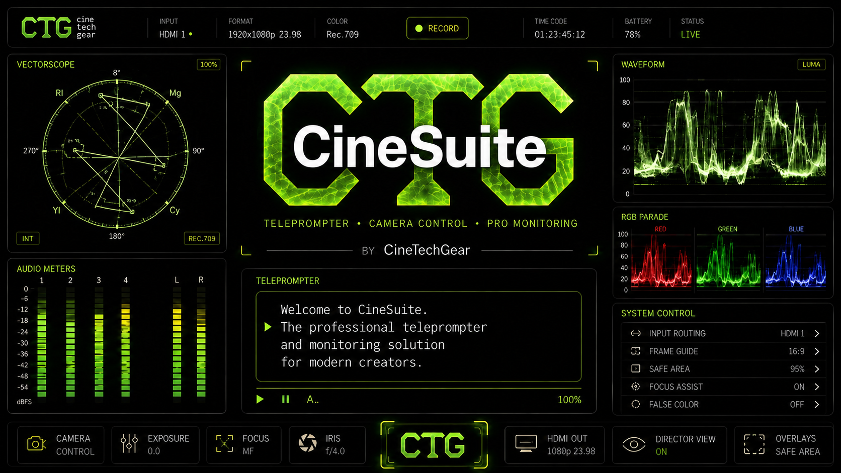 CineSuite launch artwork